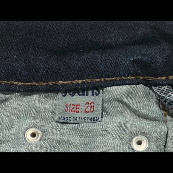 Jeans wear denim shorts, junior size - Picture 7 of 7